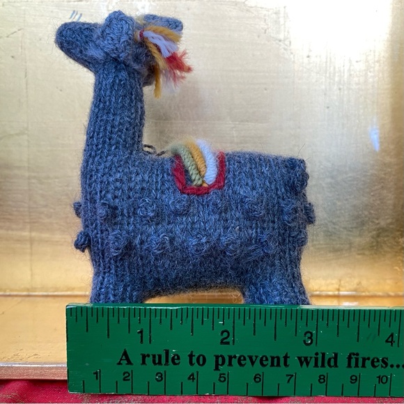 (2) Peru Llama Ornaments, hand knit - Picture 9 of 10